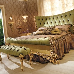studiogiovetti furniture bedroom wood gold rivamobilidarte